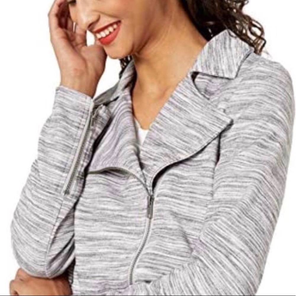 CUPCAKES AND CASHMERE Mclaren Moto Jacket SZ S
